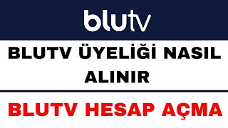 Blutv Nasıl Üye Olunur  Blutv Üyelik Nasıl Yapılır [upl. by Auqenet]