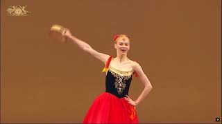 Polina Chekhovskih Russia  Esmeralda Variation  XIV Moscow Ballet Competition Senior Round 1 [upl. by Oker]