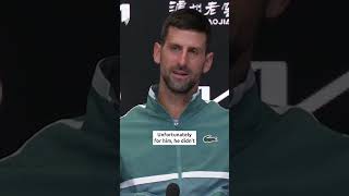 Djokovic claps back at Australian Open hecklers  SBS News [upl. by Ardnuasal]