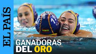 JUEGOS OLÍMPICOS  La selección de waterpolo femenino reacciona en la SER tras ganar el oro [upl. by Nomad]