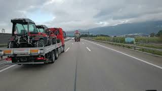 Iveco Stralis 570 XP POV Mellingen AG nach Heimenschwand BE bei Thun 2Teil [upl. by Crista]