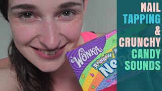 Nerd Candy Tasting amp Lots of Box Tapping For ASMR [upl. by Amoritta]