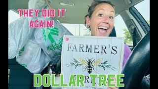 WOW Dollar Tree Haul  Dollar Tree Slowly Raising Prices  ✨2025 Farmhouse Calendar✨ [upl. by Leahcimal]