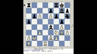 Shabalov Alexander vs Piesina Gintautas  URS Chess otbor 1987 Norilsk Russia [upl. by Sadonia]