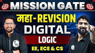 Digital Logic One Shot  MAHA REVISION  EE ECE amp CS  GATE 2024 Preparation [upl. by Wren]