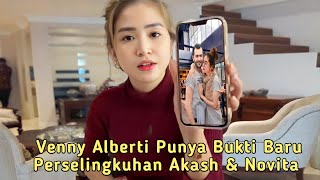 Sumpah video ini viral di tiktok  venny alberti tunjukkan bukti baru perselingkuhan akash amp novita [upl. by Kyre]