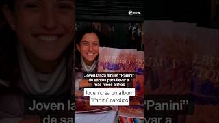 Joven catequista crea un álbum quotPaniniquot católico [upl. by Perrine]