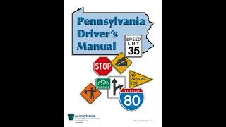 Pennsylvania DOT Driver’s Handbook AUDIO 2023 [upl. by Leuname39]