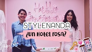 🇰🇷STYLENANDA Seoul Korea Pink Hotel Tour ♡ VICKY ROMA [upl. by Hiett]