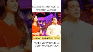 Salman is still possessive for Katrina kaifBhai k saamne katrina ko kuch nahi bolne ka warna Vicky [upl. by Yesnnyl227]