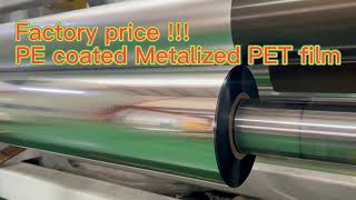 Production for PE coated Metalized PET Film amp Aluminum Foil [upl. by Jacobah736]