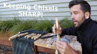 CHISELS amp How I Sharpen Them [upl. by Adiell]