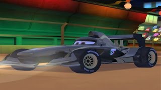 CARS 2  Francesco Bernoulli  MIDNIGHT  BLACK  Disney game race  mini movies  McQueen amp Mater [upl. by Asiret13]