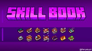 Skill Book 101  Minecraft Bedrock Addon [upl. by Tuppeny]