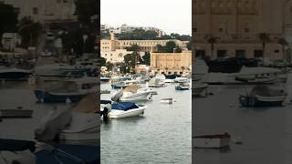 MARSASKALA PORT VIEW 🇲🇹 beachphotography travelphotographyoftheday [upl. by Nodla164]