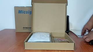 Unboxing osciloscopio Micsig Automotriz ATO 1004 🤑2023🧑‍🔧 [upl. by Assenev]