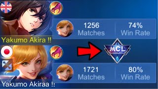 I MET ANOTHER AKIRA IN MCL FINALS WHO WILL PICK FANNY FIRST MLBB [upl. by Wawro]