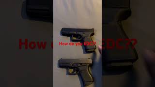 Top 5 EDC choices for 2024 homedefense glock19 waltherpdp mossberg glock43 tactical [upl. by Longley]