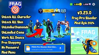 Frag Pro Shooter Mod Menu v3230 Latest Version 2024  Unlimited Money amp Unlocked All Skin [upl. by Ilera684]