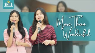 More Than Wonderful Cover  ODBC Youth SHINE Ministry [upl. by Eeltrebor]