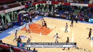 NBA DLEAGUE HIGHLIGHTS Sioux Falls 105 Westchester 80 [upl. by Sirama]