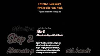 Effective Pain Relief for Shoulder and Neck shouldermassage neckmassage painrelief fatiguerelief [upl. by Saideman6]