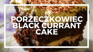 Porzeczkowiec  Black currant cake English subtitles [upl. by Aissatsana]