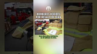 BOMBEROS HERIDOS POR REGALO DE DINA LaEncerrona [upl. by Narrat]