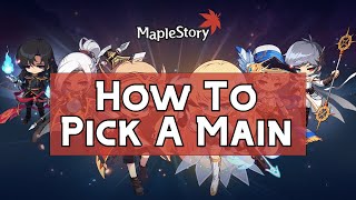 MapleStory Watch This Before Picking A Main Character [upl. by Sion184]