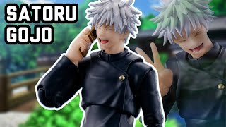 SH Figuarts Jujutsu Kaisen Satoru Gojo Hidden Inventory Action Figure Review Tamashii Nations BANDAI [upl. by Valeria]