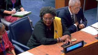 UNGA78  Excerpt from the Climate Ambition Summit  Barbados Prime Minister Mottley 9202023 [upl. by Hashimoto]