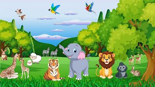 Lots of Zoo Animal Toys Video for Toddlers Children [upl. by Llemor]