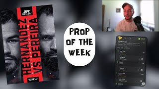 UFCVegas99 Prop of the Week [upl. by Llerut]