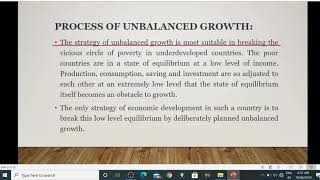 Hirschman Theory Of Unbalanced GrowthIntroduction1 [upl. by Inimak507]