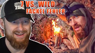 Fritz Meinecke reagiert auf 7 vs Wild  Fatale FackelFehler  Folge 5 [upl. by Bamby]