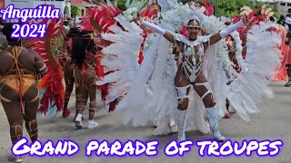 Anguilla Carnival Troupe Display 2024 [upl. by Athal]