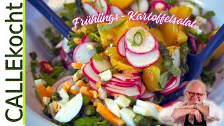 Kartoffelsalat frisch und lecker Dieses Rezept wirst Du lieben [upl. by Marylou]