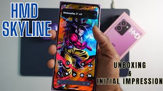 HMD SKYLINE  UNBOXING amp INITIAL IMPRESSION [upl. by Maggy]