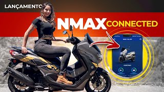 NOVA NMAX 2023 MELHOR QUE PCX O QUE MUDOU NA NOVA NMAX CONNECTED SUSPENSÃO MELHOROU  LANÇAMENTO [upl. by Akkim]