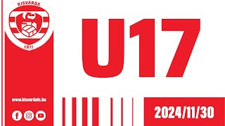 MLSZ ORSZÁGOS U17 KIEMELT 10 FORDULÓ ETO FC Győr–Várda LA 3–2 2–0 összefoglaló [upl. by Gilchrist2]