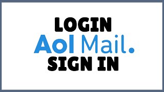 AOL Mail Login How to Login to AOL 2021 [upl. by Almeta]