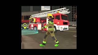 fire brigade simulator game  fire brigade truck driving simulator game  fire truck gameplay [upl. by Ormond]