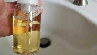 KOH potassium hydroxide cold processed liquid soap CPLS recipe click Show More or arrow under video [upl. by Ellicul54]