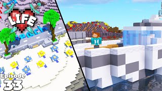 X Life SMP  Starting the Beach Town amp Boat Build 33 Minecraft Modded Survival [upl. by Trust]