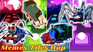 Thomas Train Spider vs Thomas Goes to Hell vs Cursed Thomas vs Evil Spider Thomas Coffin Dance [upl. by Gleda77]