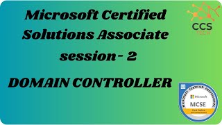 Windows Server 2022  Domail Controller mcsa microsoft windowsserver2022 [upl. by Aihsilef]