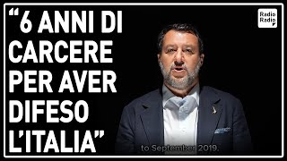 SALVINI IL VIDEO CHE HA FATTO INFURIARE LOPPOSIZIONE ▷ quotSONO COLPEVOLE DI AVER DIFESO LITALIAquot [upl. by Olvan253]