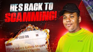 1 Million Rand Fine Scammer is BACK  Kabelo Emanuel Mogale  Scammer is BACK  Million Rand [upl. by Relly200]