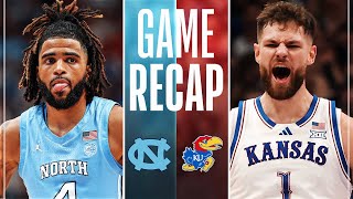 9 North Carolina vs 1 Kansas  Full Game Recap  Nov 8 2024 [upl. by Jeanne422]