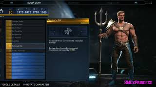 INJUSTICE 2  NEW AUGMENT SYSTEM FOR GEAR  Legendary Edition [upl. by Stav649]